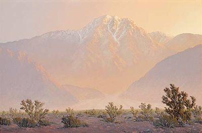 Mt. San Jacinto at Dusk