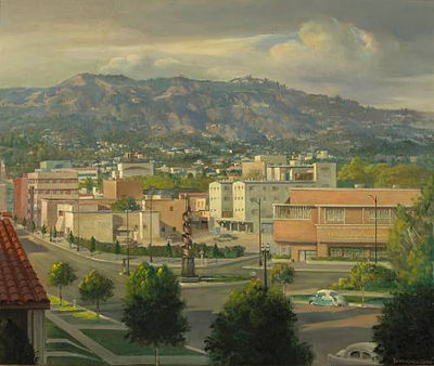 Sample artwork by Innocenzo Daraio (1903 - 1993), known for landscape, coastal view, mural, portrait - View similar artists and auction records