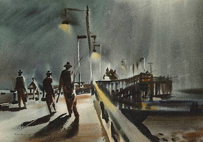 Evening's Catch from the Wharf
