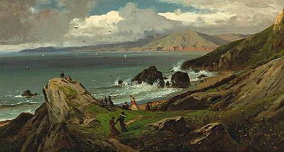 Land's End, 1873 by William Keith - Auction record, sale price, and art valuation. Compare with similar artists and explore comparable artworks.