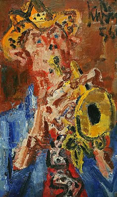 Portrait of Gen Paul: Musician (Self-portrait), 1956