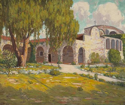SAN JUAN CAPISTRANO MISSION by Charles L A Smith - Auction record, sale price, and art valuation. Compare with similar artists and explore comparable artworks.