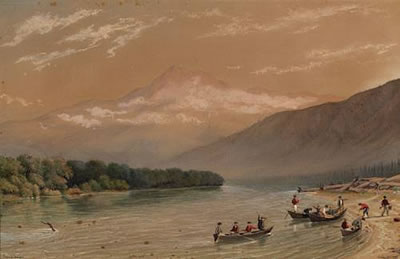 'Frazer River Camp, British Columbia', 1858