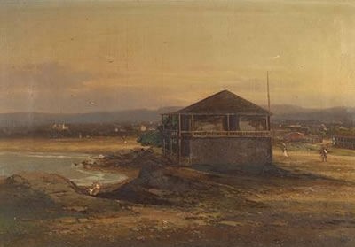 Sample artwork by Carl Von Perbandt (1832 - 1911), known for landscape, coastal view, native american painting - View similar artists and auction records