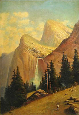 A VIEW OF YOSEMITE