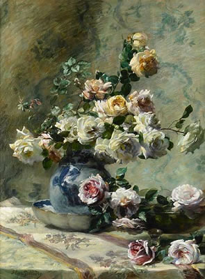 Sample artwork by Flore Vindevogel-Geleedts (1866 - 1938), known for painting - View similar artists and auction records