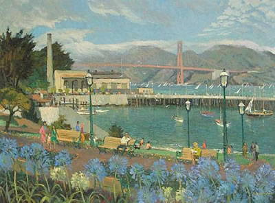 From Victorian Park, San Francisco
