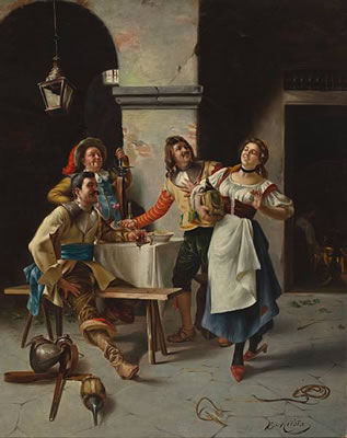 Sample artwork by Eugene Milota (1921 - 2003), known for painting - View similar artists and auction records