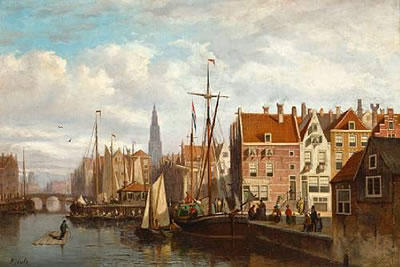 A view of Amsterdam
