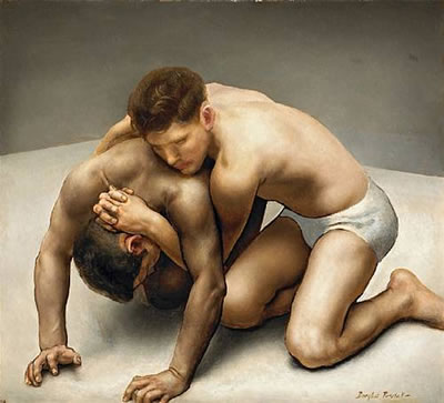 Wrestlers, c. 1930 by Douglass Ewell Parshall - Auction record, sale price, and art valuation. Compare with similar artists and explore comparable artworks.