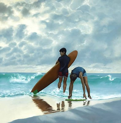 Bather, 1963; Surfers (2)