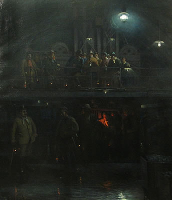 Down in the mine by Anders Montan - Auction record, sale price, and art valuation. Compare with similar artists and explore comparable artworks.