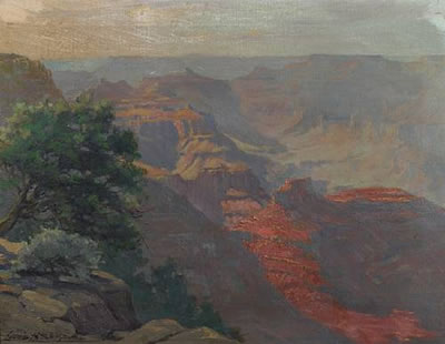 Grand Canyon at dusk