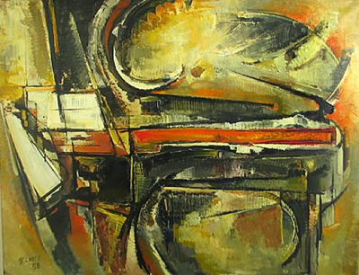 Piano noir, 1958
