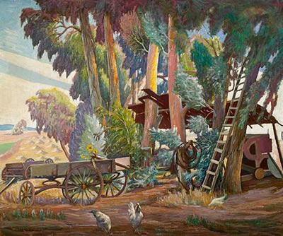 The edge of the ranch