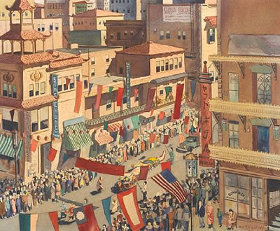 Chinatown parade