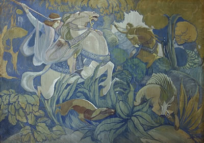The boar hunt