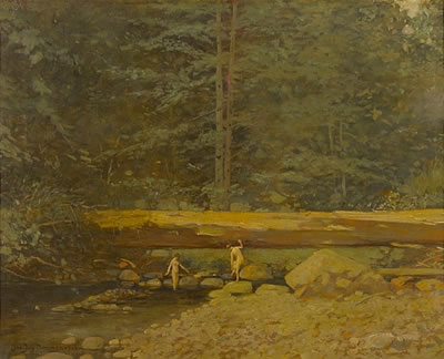 The bathers, 1910
