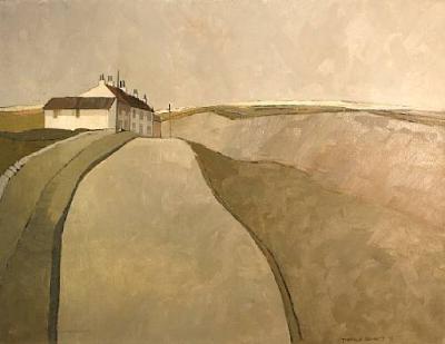 House in a gray landscape, 1975