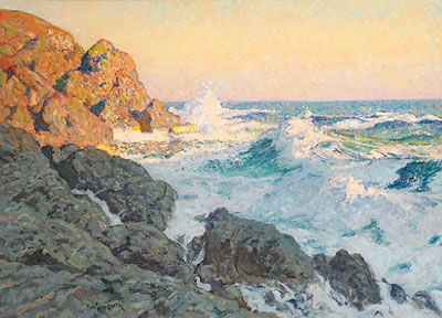 Summer afternoon by Paul Dougherty - Auction record, sale price, and art valuation. Compare with similar artists and explore comparable artworks.
