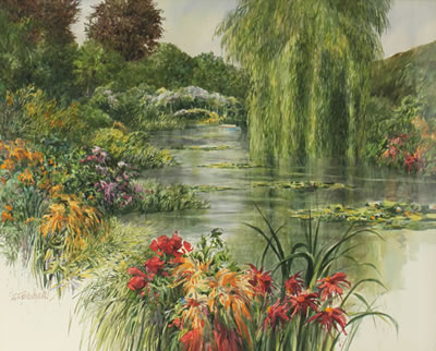 In Monet's Garden
