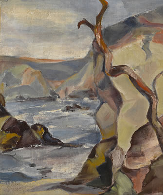 Monterey coast, 1928