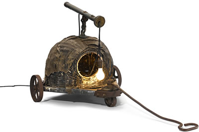 Sleepy's Hollow with Handle and Wheels, 1962