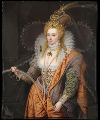 Queen Elizabeth I (1533 - 1603), The Rainbow Portrait