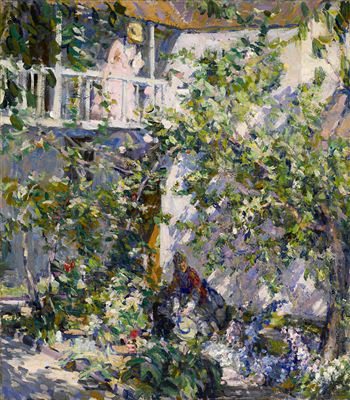 The Señora's Garden, circa 1918