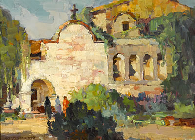 Sample artwork by George Kennedy Brandriff (1890 - 1936), known for landscape, marine and still-life painting - View similar artists and auction records