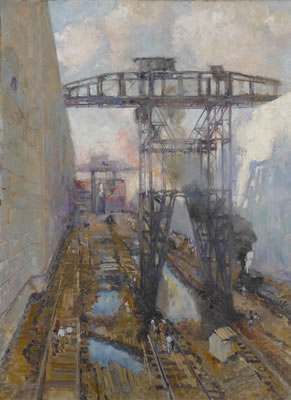 The locks at Panama