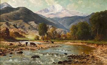 Sierra Pasture by Thaddeus Welch - Auction record, sale price, and art valuation. Compare with similar artists and explore comparable artworks.