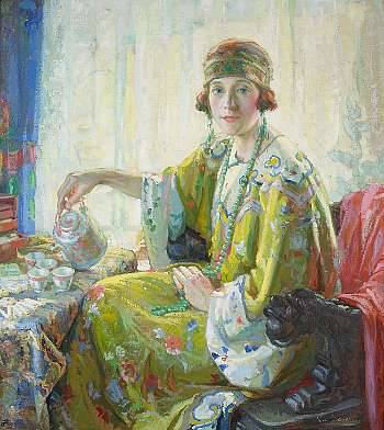 Five O'clock Tea (A Portrait of Mrs Elwood Riggs)