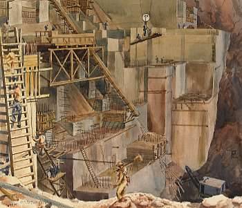 Sample artwork by Stanley Huber Wood (1894 - 1949), known for coastal landscape, graphics - View similar artists and auction records