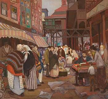 Market Scene, New York