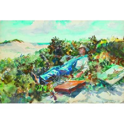 Portrait of John Whorf: Siesta (Self Portrait)
