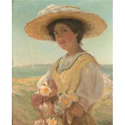 A Harmony in Yellow by Anna Lee Day Stacey - Auction record, sale price, and art valuation. Compare with similar artists and explore comparable artworks.