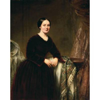 A Portrait of Mrs. C. V. Lindsley