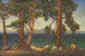 Sample artwork by Frederick Carl Smith (1868 - 1955), known for portrait, marine and landscape painting - View similar artists and auction records