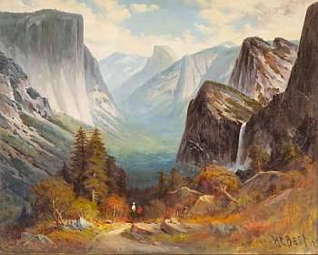 Riders Entering Yosemite Valley