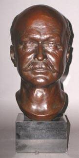 Depicting the bust of Charles F. McKim
