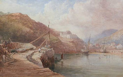 Repairing the Old Quay, Boscastle, Cornwall by James George Philp - Auction record, sale price, and art valuation. Compare with similar artists and explore comparable artworks.
