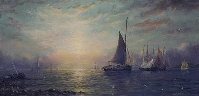 Sample artwork by Adolphus Knell (1860 - 1890), known for painting - View similar artists and auction records