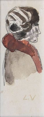 Head of a woman