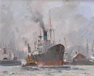 "Ajax - Entering the River"