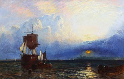 "Portsmouth Harbour" by George Stainton - Auction record, sale price, and art valuation. Compare with similar artists and explore comparable artworks.