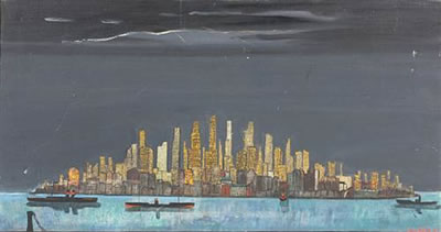 New York at night