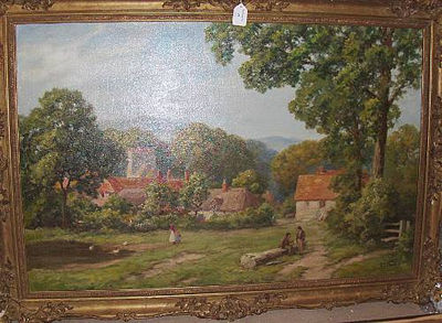 Sample artwork by Thomas E Francis (fl.1899 - 1912), known for painting - View similar artists and auction records