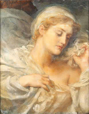 Portrait of a young lady
