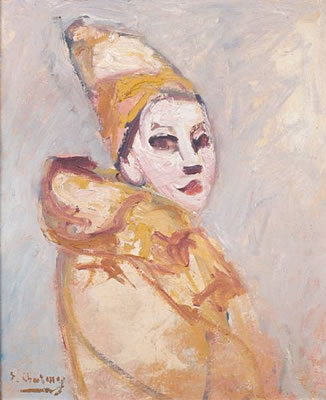 Portrait of a clown